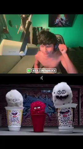Csmre acá el team Yopi #paratii #yogurt #kickstreaming #recuerdosdesbloqueados #fabblock 