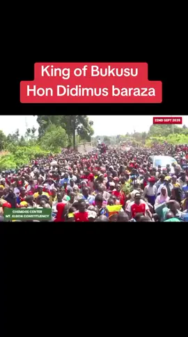 King of bukusu hon Didmus baraza #bungomatiktokers #ruto #kenyapolitics #foryou #kalenjintiktokers 
