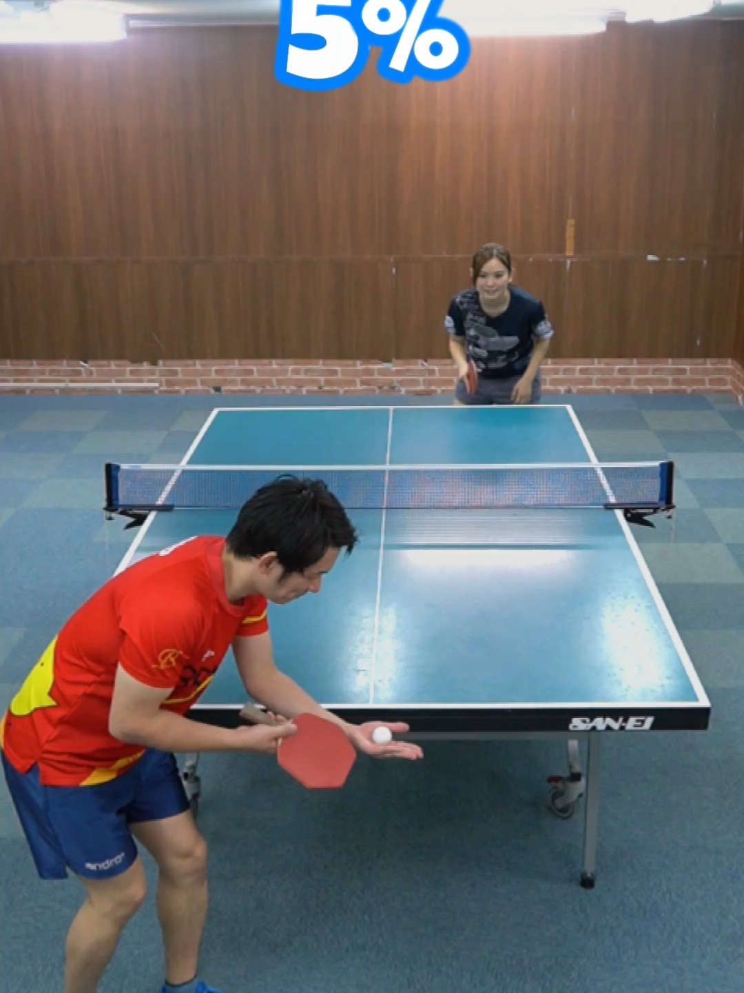 卓球のエグい技 #tabletennis #卓球 #卓キチちゃんねる