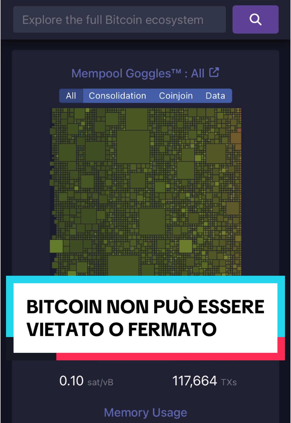 #bitcoin è un’ #invenzione , una #tecnologia , bitcoin è #informazione è #matematica e #crittografia e non può essere vietato, controllato o smettere di esistere . #bitcoinitalia #criptovaluta #moneta #soldi #sicurezzainformatica 