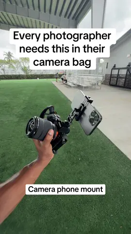 Every photographer needs this … phone mount for your camera !!! Very sturdy . #photography101 #photographyhacms #cameratips #beginnerphotographer 