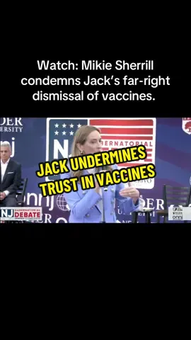 Diseases we had all but eradicated — like measles and mumps — are starting to come back in the United States, because people like RFK Jr. are rewriting longstanding guidelines and undermining trust in vaccines that have been saving lives for generations. But Jack Ciattarelli keeps embracing the far-right fringes of his party and endangering kids in the process.