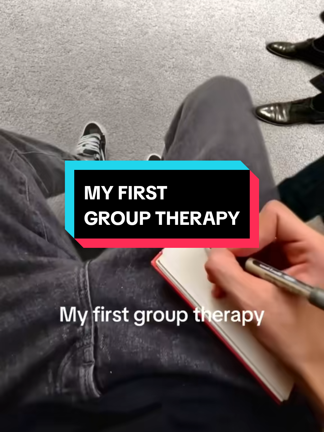 MY FIRST  GROUP THERAPY #therapy  #fyppppppppppppppppppppppp #fypage #songs #fyp  @Netflix 