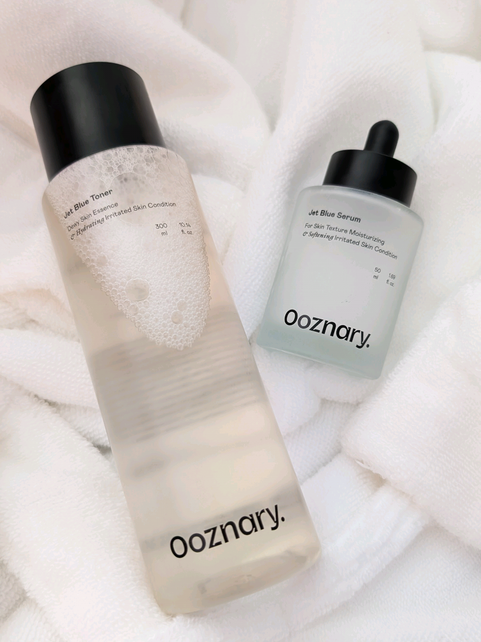 ✨ Refresh & hydrate your skin with @Ooznary US official ’s Jet Blue Serum & Toner! ✨ 💧 Jet Blue Toner – soothes, balances, and preps your skin for ultimate hydration 💙 Jet Blue Serum – lightweight, calming, and perfect for sensitive skin Show your skin glow-up and share your favorite part of your routine! #Ooznary #JetBlueSerum #JetBlueToner #SkincareRoutine #HydrationBoost   