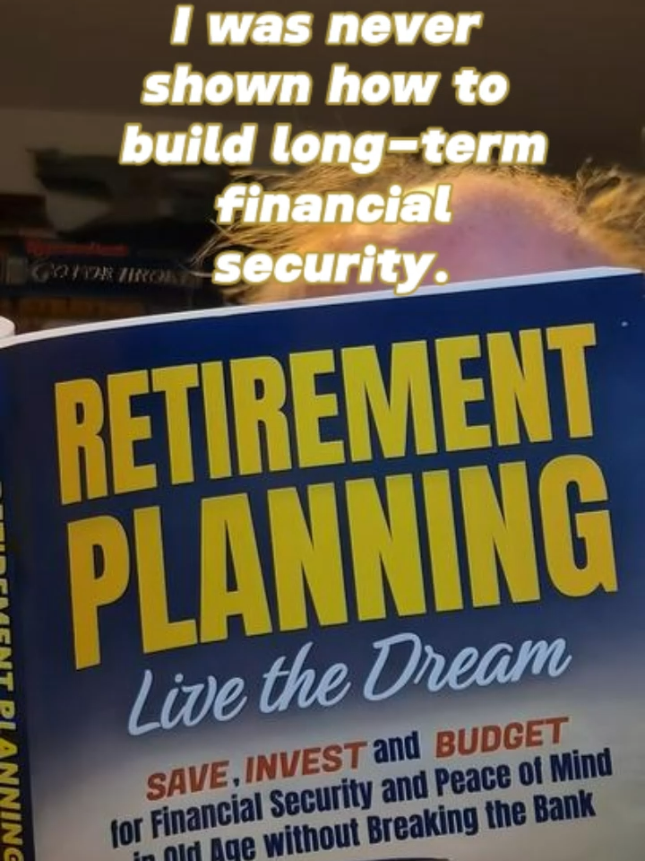 I was never shown how to build long-term financial security Me realizing that struggling with retirement planning doesn’t mean I’m bad with money—it means I was never shown how to build long-term financial security. Most of us were taught how to earn, not how to retire. If that hits home, this book might be for you. #financialindependence #retirementplanning #futureyou #nevertoolate #truefreedom