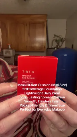 #MaskFitRedCushion #KoreanCushionFoundation #FullCoverageFoundation #DailyMakeup #MiniFoundation  
