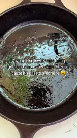 Help a girl out… what’s your favorite method for cleaning cast iron 🙏🏻  Follow @theprosperityventures for daily homesteading content. Stay Prosperous 🤍 • • • Homesteading | Gardening | DIY | From Scratch #N#NontoxiclifestyleO#OrganicgardenerC#CanningR#RebelcannersFoodPreservation 