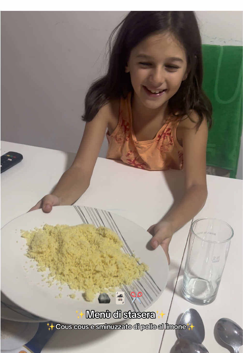 Sì è quello già pronto, si è buono lo stesso, si ci piace con il formaggio. Buona cena✨♥️ #food #mammaaramaica #fratelloesorella #proudmom #cena 