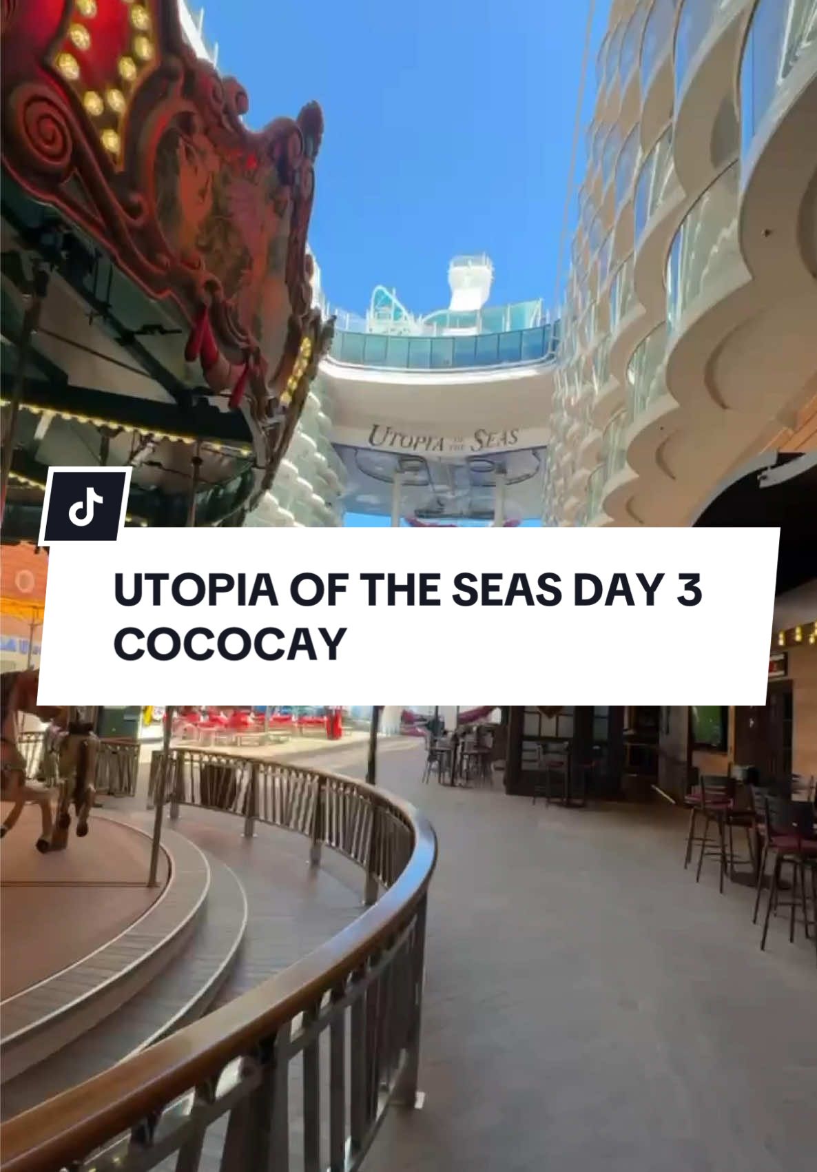 We didn’t even get off the ship at CocoCay 👀 and still had the BEST day… mini golf, FlowRider, arcade + more. Utopia of the Seas is massive! 🛳️ Would you explore onboard or head to port? #UtopiaoftheSeas #FamilyCruiseVlog #CruiseTok #RoyalCaribbean @Royal Caribbean 