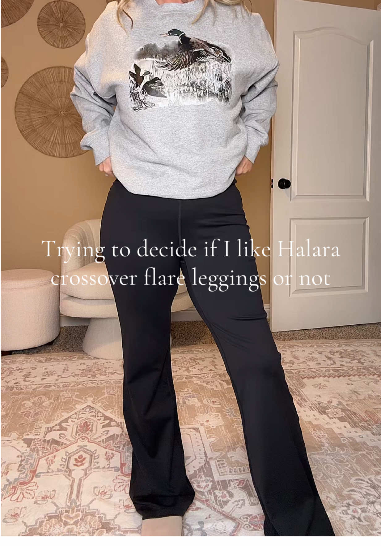 I think they’ll do 😉 #leggings #leggingsoftiktok #leggingsoutfit #flareleggins 