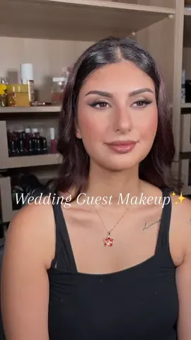 Wedding Guest Makeup on @Mine Öksüz #makeupartist#makeup#mua#nofilter#fyp