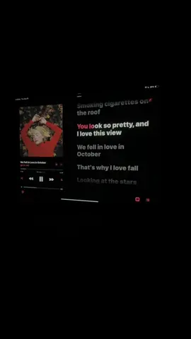 We fell in love in October 🍂 #audio #lyrics #fyp #trendingaudio #autumn 