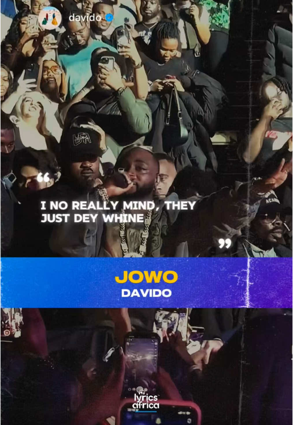Davido - Jowo (Lyrics) #lyricsafrica #jowo #davido #naijalyrics #afrobeats #fyp #fypシ #liveperformance #foryoupage #trending #newmusic #viral #foryou #lyricsvideo #tiktoknigeria
