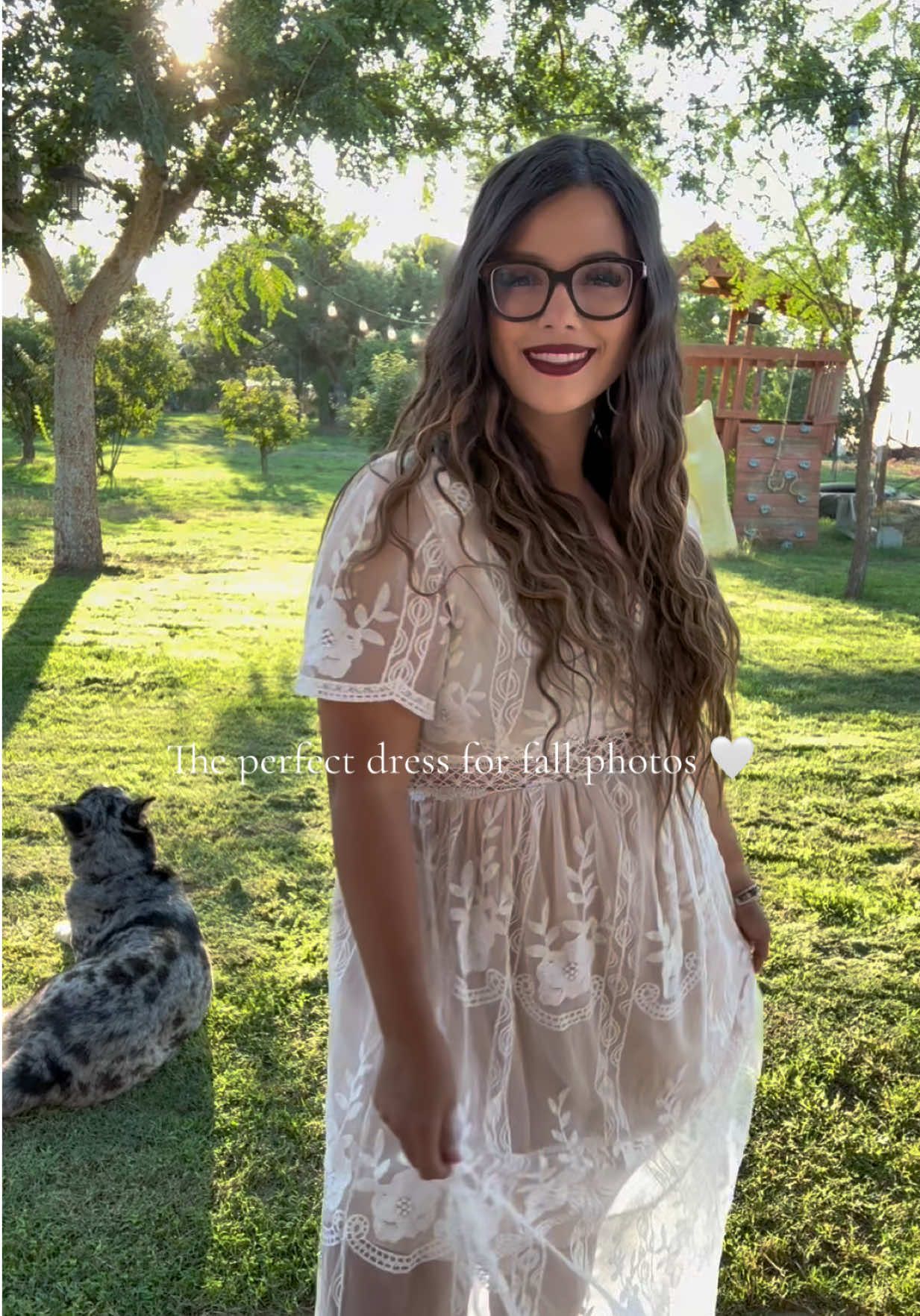 Fall Photos Dress | guys!!!! This is such a beautiful dress 🤩🤩🤩 #fallphotoshoot #falldress