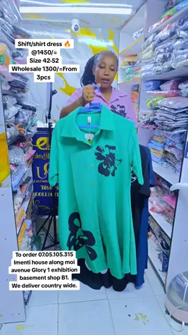 #shiftdress @1450/= Size 42-52 #wholesale @1300/=From 3pcs  #plussizeclothing #goviral #edenhillfashion 