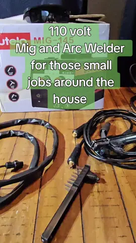 110 volt Mig and Arc Welder for the house #tiktokshoprestock #spotlightfinds #tiktokshopcreatorpicks #christmasgiftideas #futelo 