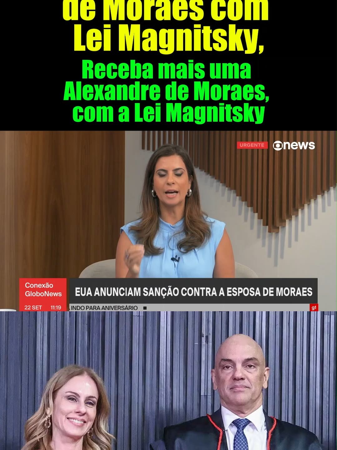 Governo Trump anuncia sanção contra esposa de Moraes com Lei Magnitsky, usada pelos EUA para punir estrangeiros #Geopolítica #Brasil #EUA #Moraes #Trump #DireitosHumanos #Política