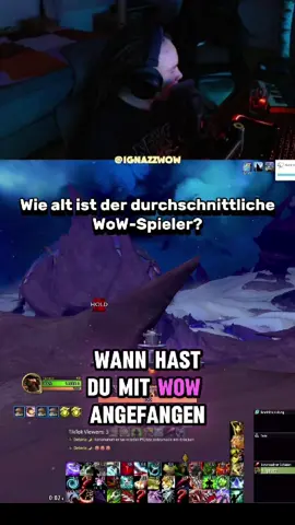 Wie alt ist die WoW-Community?🤔 #worldofwarcraft #community #alter #fyp  #creatorsearchinsights 