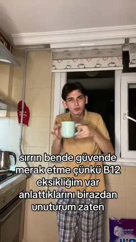 B12 ve dikkat eksikliğiyle olayları unutma seklimiz ama.      #kesfet 