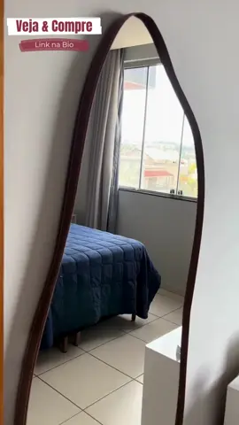 Espelho Organização 📦 🏷 LINK NA BIO #achados #achadinhos #decoracao #espelho #espelhoorganico 