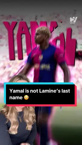 Yamal is not Lamine’s last name 😳 @Elliot Georgiadis  #futbol #lamineyamal #Soccer #ballondor #yamal 
