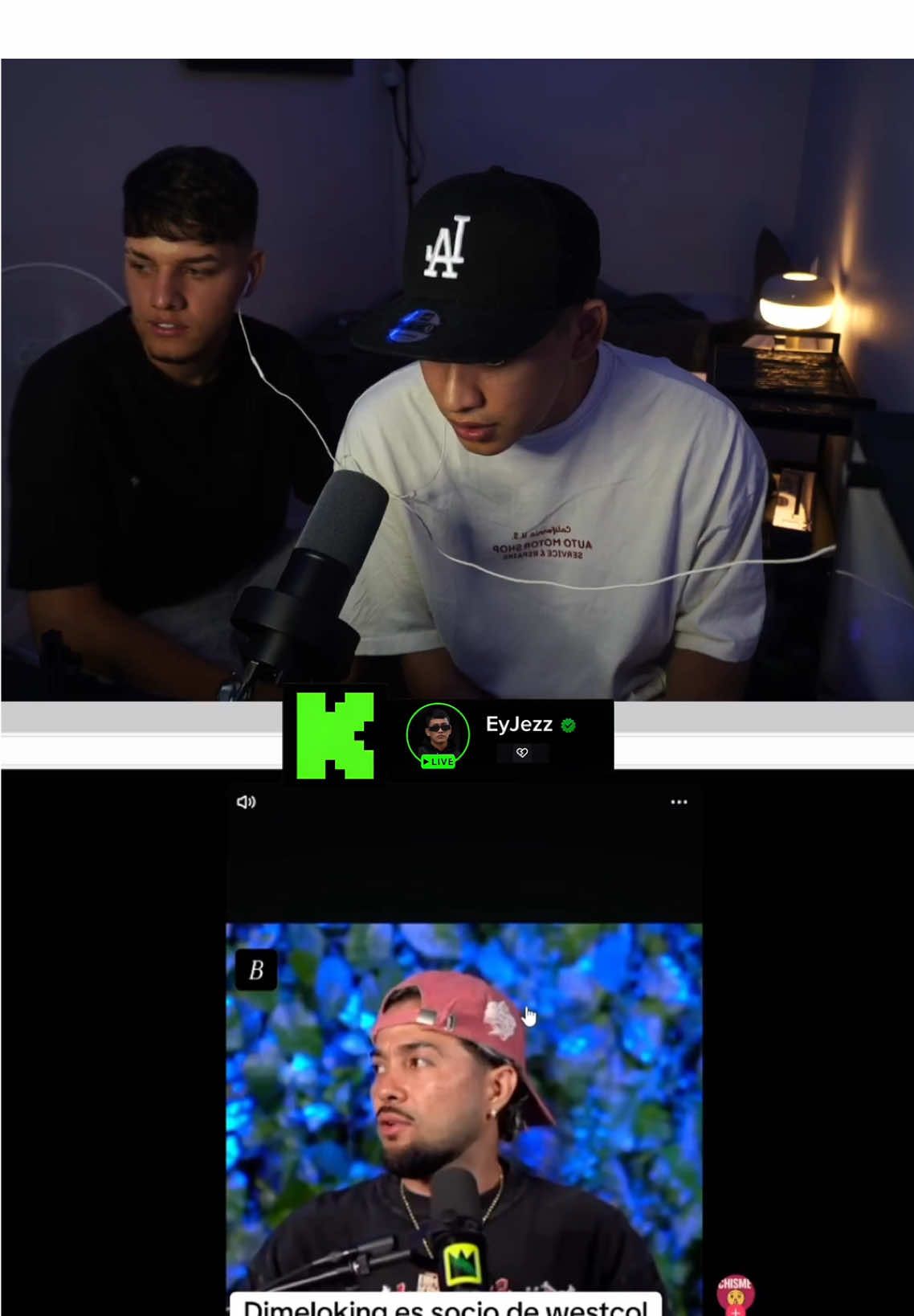 Cual serán los motivos por que me stiven y west no se parchan en el programa de dímelo King  #kick #westcol #mrstiventc #eyjezkick 