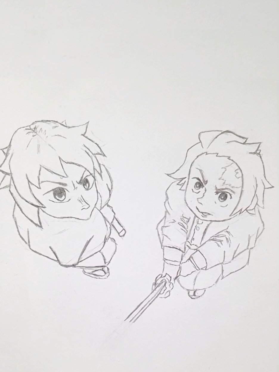 Lascou 💀 #akaza #demonslayer #casteloinfinito #meme #desenho 
