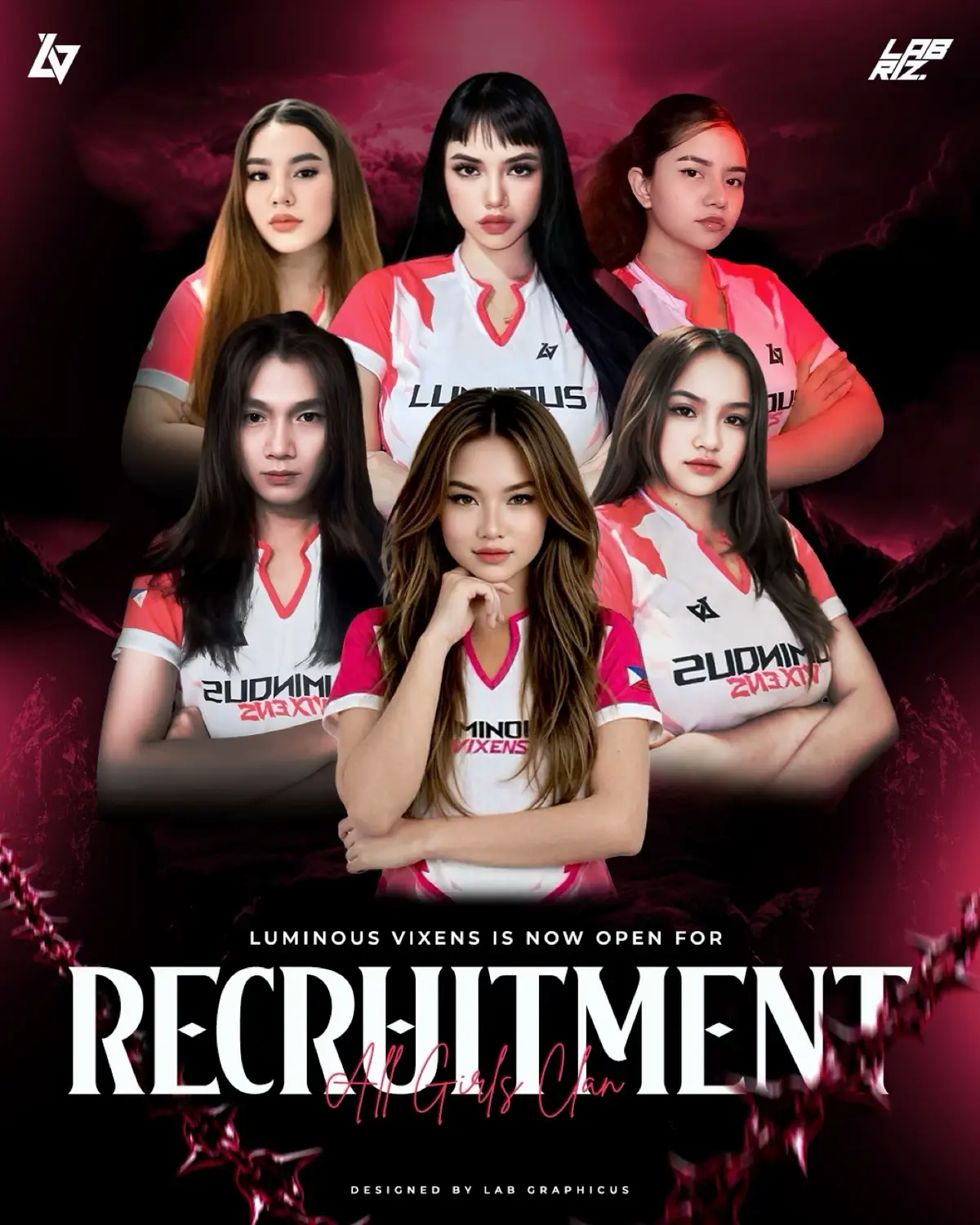 Mention a girl who needs to be here!!❤️ @Sohay౨ৎ @blsm ౨ৎ @Jeller @Lux @Poison ౨ৎ #bloodstrike #bloodstrikeclips #bloodstrikecc #angelloriely #luminousvixens 