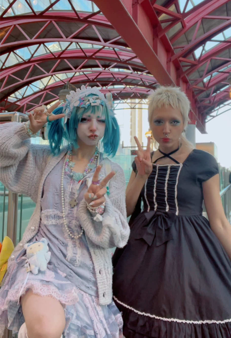 me and @dora!☆♪ pookie #jfashion #kawaiifashion #decorakei #harajukufashion #fitcheck 