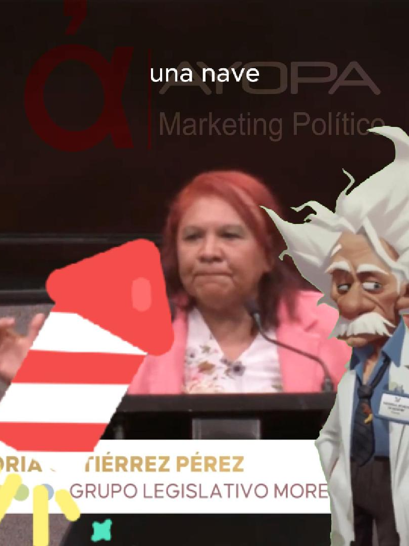 Una diputada, una nave espacial, café veracruzano y Marte. No es ciencia ficción, es lunes en México. #HumorPolítico #VeracruzEnMarte #JoyitaDeLaSemana