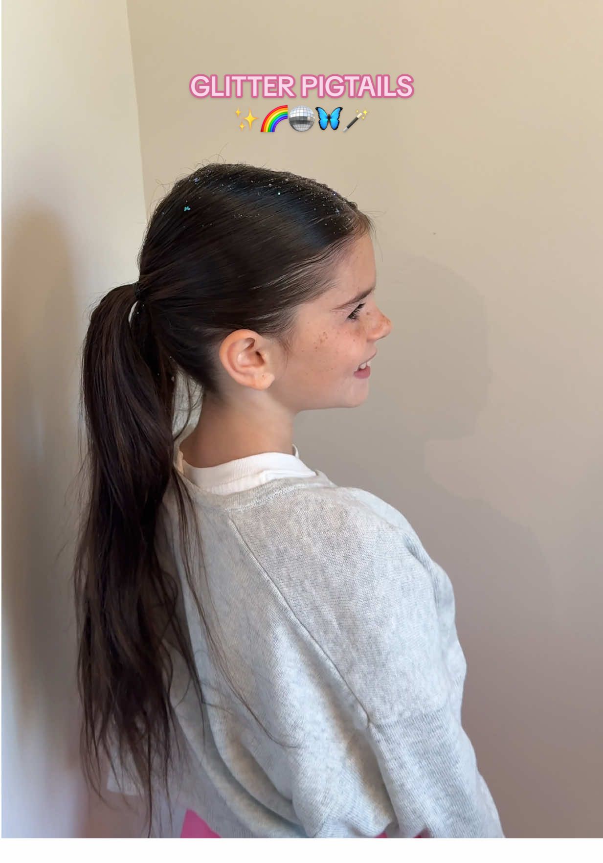 not the birthday gift making my kid go bald 🫠 #hairstyles #kidshairstyles #momanddaughter 