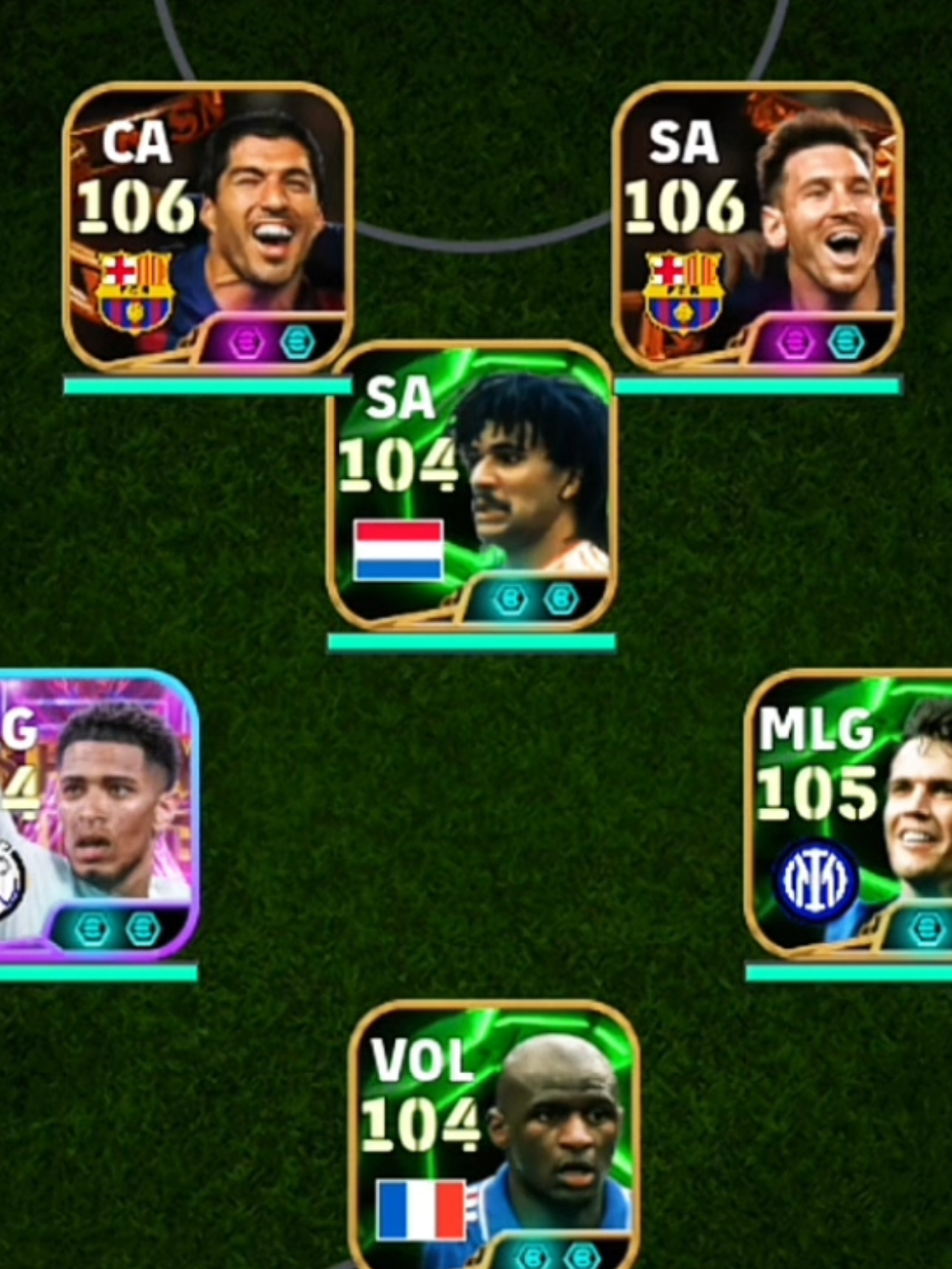 Formação absurda  #efootball #efootball2026 #efootballmobile 