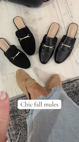 #fallshoes #fallmules #mules 