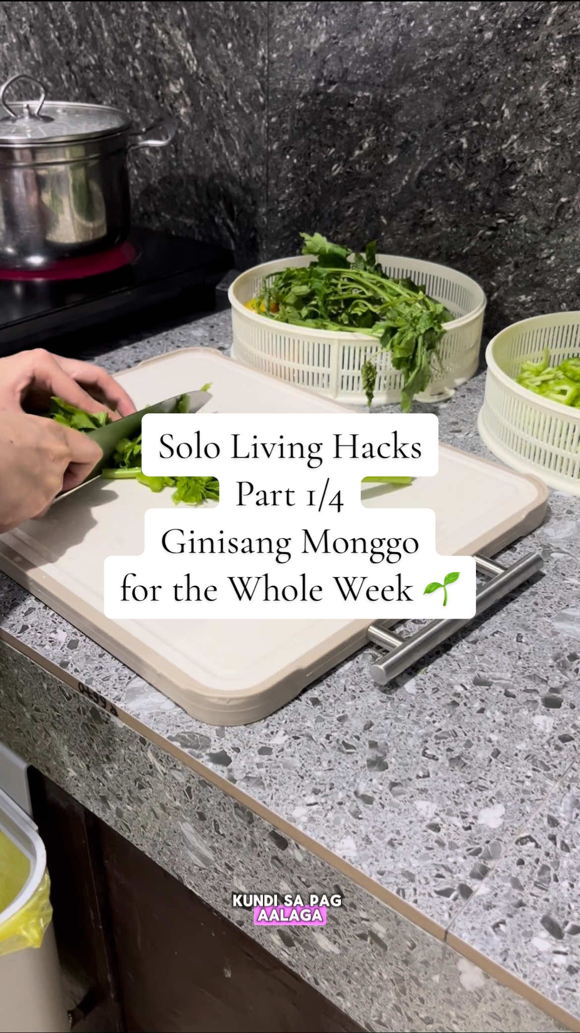 Part 1/4 | Solo Living Hacks ✨ Living alone means cooking every day can be exhausting. Kaya meal prepping is my lifesaver. Healthy, budget-friendly, at cozy pa rin. #mealpreppingfortheweek #sololivingph 