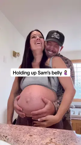 DID I DO IT RIGHT? 🙈😂 #danandsam #couplecontent #couplehumor #couplecomedy #pregnant 