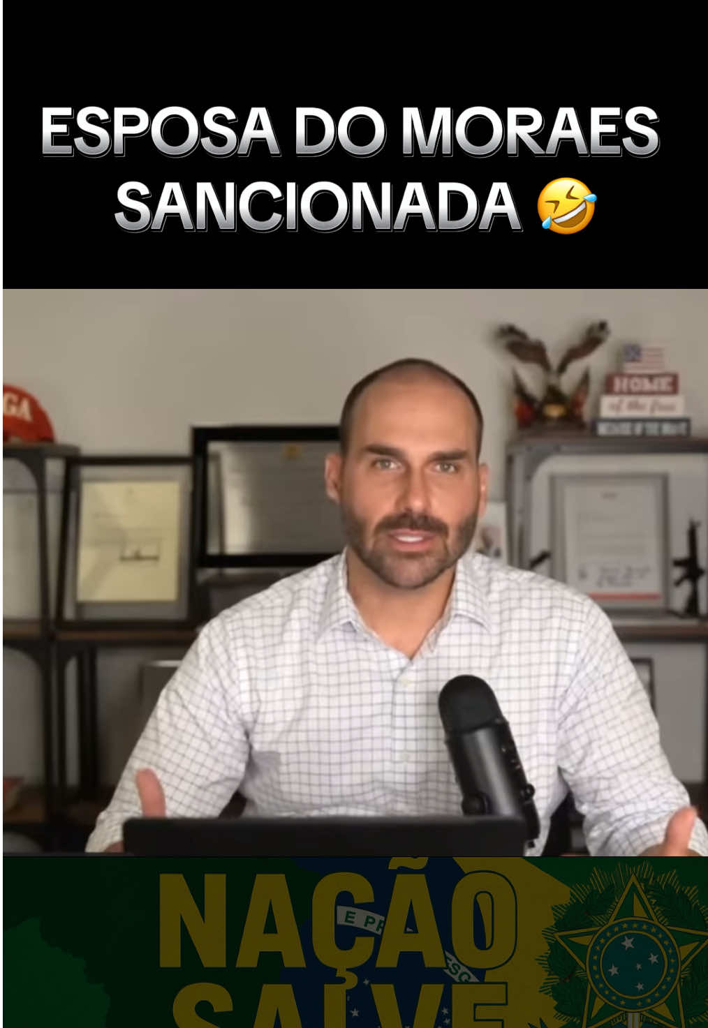 URGENTE: Esposa do ministro Alexandre de Moraes sancionada!!! Deixe sua risada 🤣 #bolsonaro #brasil🇧🇷 #patriotas🇧🇷 #direita #eduardobolsonaro 