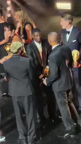Lamine Yamal Congratulates Ousmane Dembélé on His Ballon d’Or Win! Respect! 🫡👏🔥💙❤️🇪🇸🇫🇷  Check Out @footballinggods on ALL SOCIAL PLATFORMS Now! ✅ ❤️ #yamal #lamineyamal #dembele #ballondor #footballinggods
