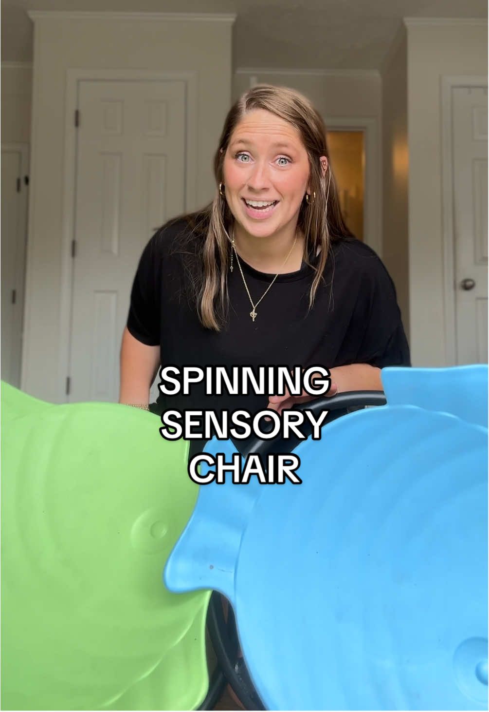 The perfect activity for those high energy kiddos! #sensoryseeker #spinning #sensoryactivities #kidsoftiktok #parentsoftiktok @scitoo 