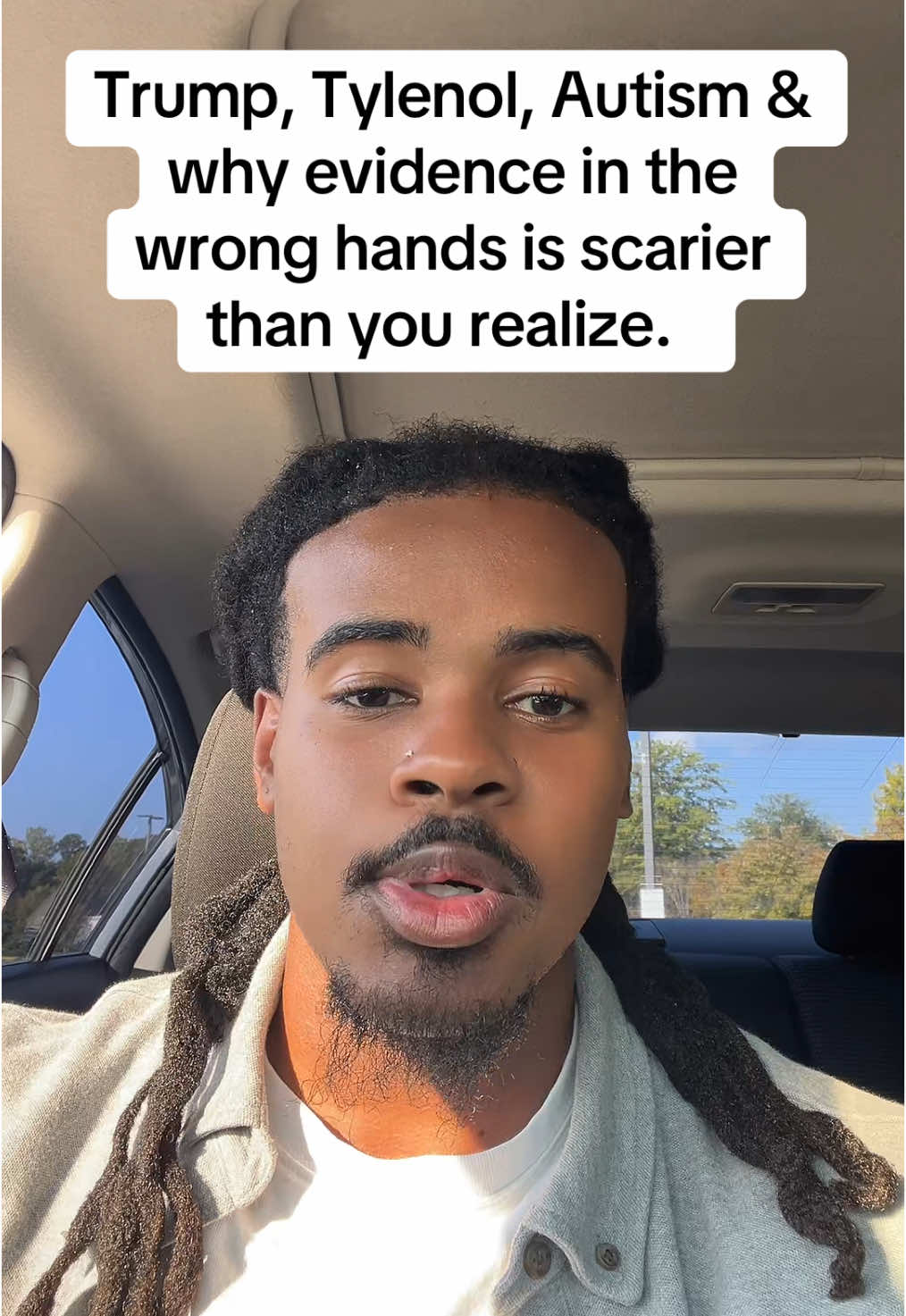and this is why he’s tryna keep us out of higher Ed.  #BlackTikTok #blackcommunity #anthropology #trump #publichealth #tylenol #autism 