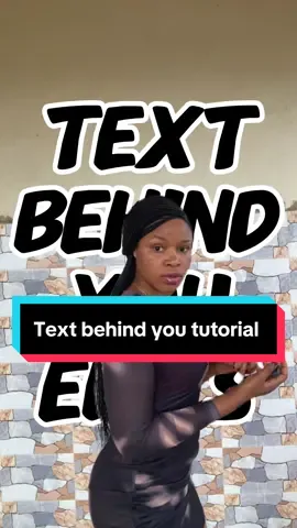 Text behind you tutorial #capcuttutorial #videoeditingtutorial #textbehindyouedits #editingtutorial #creatorsearchinsights 