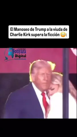 El Manoseo de Trump a la viuda de Charlie Kirk supera la ficción