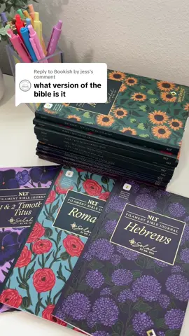 Replying to @Bookish by jess These currently only come in NLT #newtestament #nlt #biblejournaling #biblejournal #mrpen 