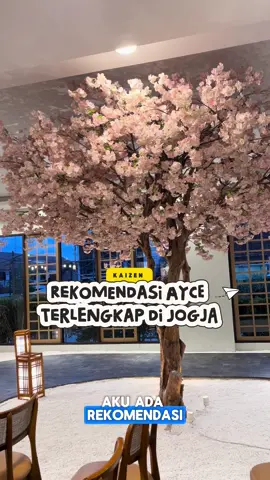 Kaizen ini adalah kuliner Ayce favorit aku udah lebih dr 5x kesiniii dan ga ada bosennya.. apalagi kl kalian luar jogja dan mau kesini udah ga perlu khawatir ya mau nginep dimana, karna ada @REDDOORZ buka semua pintu bikin liburan kamu semakin hemat  #RedTRavelers #BukaSemuaPintu #RedDoorz #BerkeSANS