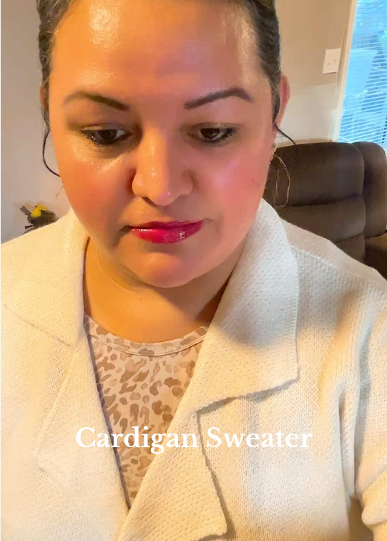 Solid Cardigan #fallwinter #womensfashion #cardigan #tiktokshop #tiktokbuy 