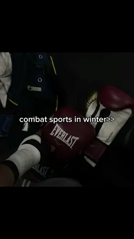 Combat sports in winter. MMA and Muay Thai training feels so aesthetic in the winter arc.  #fyp #mma #muaythai #combatsports #wintervibes 