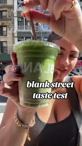 I understand the hype 😋😋 #blankstreet #coffeeshop #matchalatte #nyccoffee #nyceats 