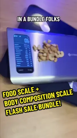 ✨ FLASH SALE: Etekcity Viral Scales BUNDLE ✨ Food Nutrition Scale plus Smart Body Scale! ✨ Etekcity Food Nutrition Scale, Digital Grams and Ounces for Weight Management With App, 19 Facts Tracking, 11 Pounds-Large, Stainless Steel Healthcare #foodscale #nutrition #ttshop #flashsale #Fitness  Etekcity Smart Body Scale, Accurate Healthcare Weight and Fat Percentage, Bluetooth BMI Monitor, Digital Weighing Scale for Fitness, 400lb Capacity    