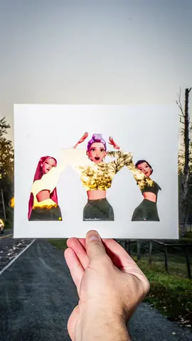 K-Pop Demon Hunter’s Golden remade with 150 paper cutouts. All real pics. No CGI or green screens allowed! #kpopdemonhunters #golden #kpopdemonhuntersedit 