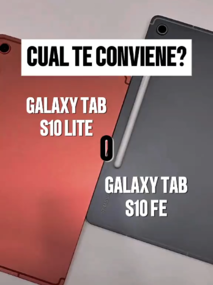 Galaxy Tab S10 Lite vs Galaxy Tab S10 FE Cual te conviene? #galaxytabs10fe #galaxytabs10lite #comparativa #samsung #tablet 