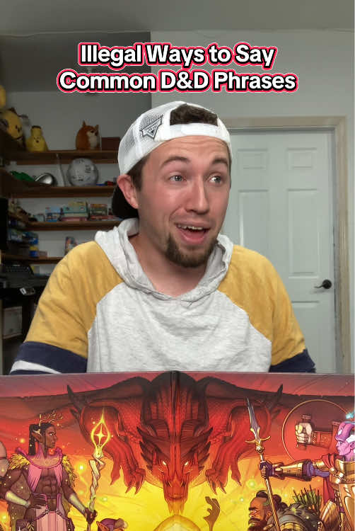 Illegal Ways to Say Common DND Phrases 👮‍♂️ #dnd #dungeonsanddragons #ttrpg #dndmeme #dndtiktok 